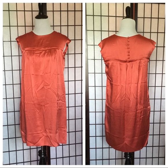 BCBG MaxAzria Silk Slip Dress Cap Sleeve - Picture 2 of 9